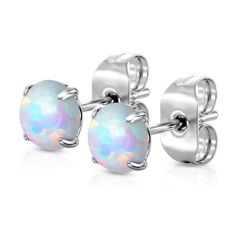 Glory Dámske náušnice z chirurgickej ocele Ella strieborné SE3718-5 53953567