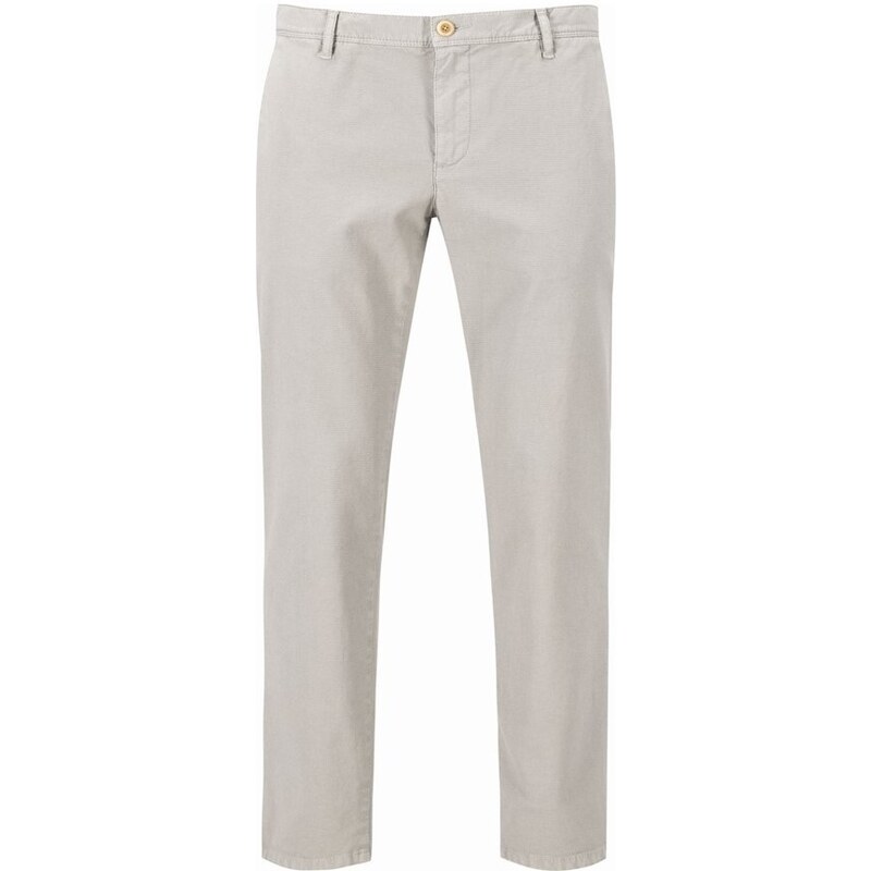 Pánske svetlosivé chino nohavice ALBERTO slim fit 53556568