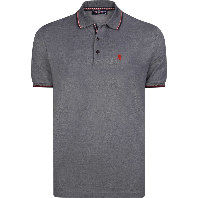 Jimmy Sanders Tričko námornícka modrá / červená 64457984