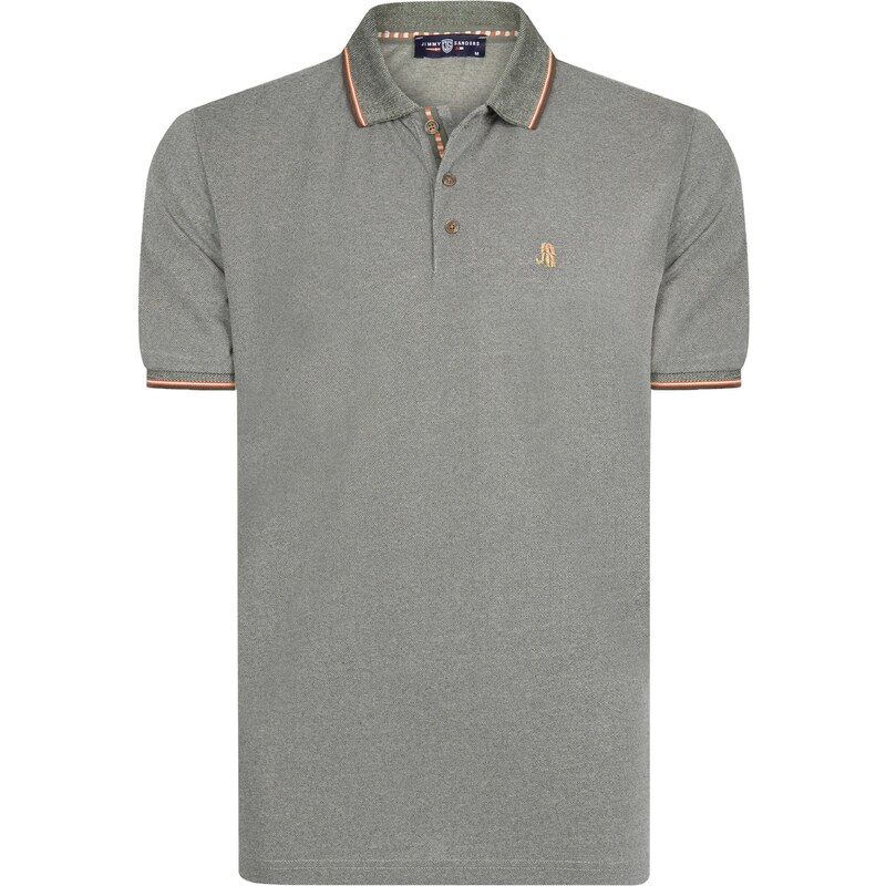 Jimmy Sanders Tričko kaki 64457987