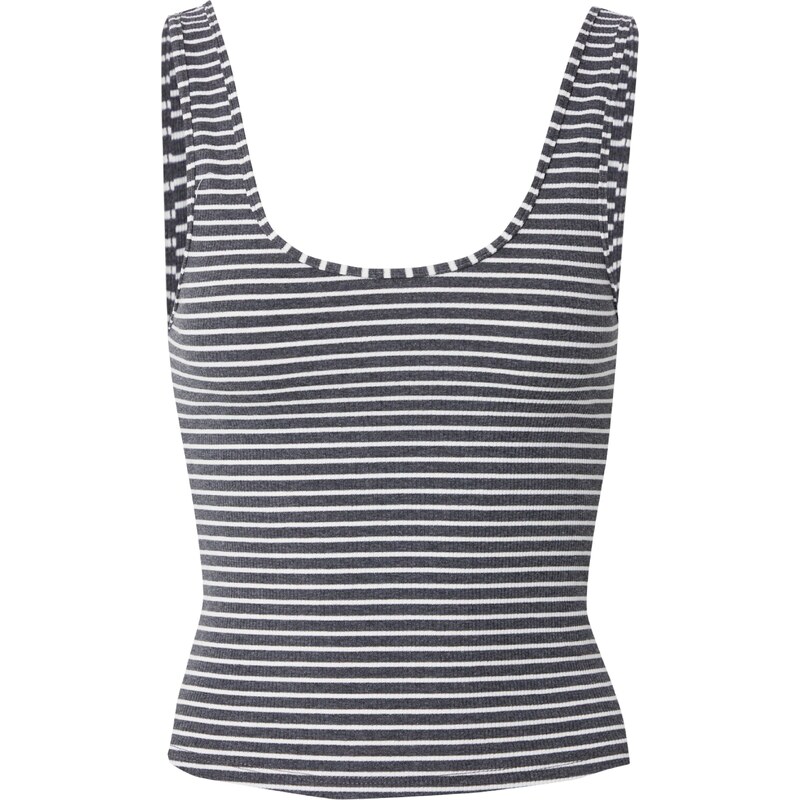 studioselect Top Cindy tmavosivá / biela 54377999