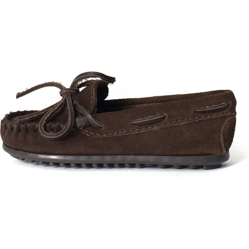 Minnetonka Poltopánky Boys Moc hnedá 54349072