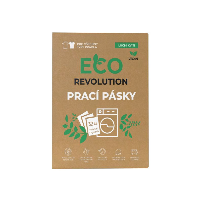 Pracie pásky EcoRevolution lúčne kvety 32ks (ECO84706) 61673494
