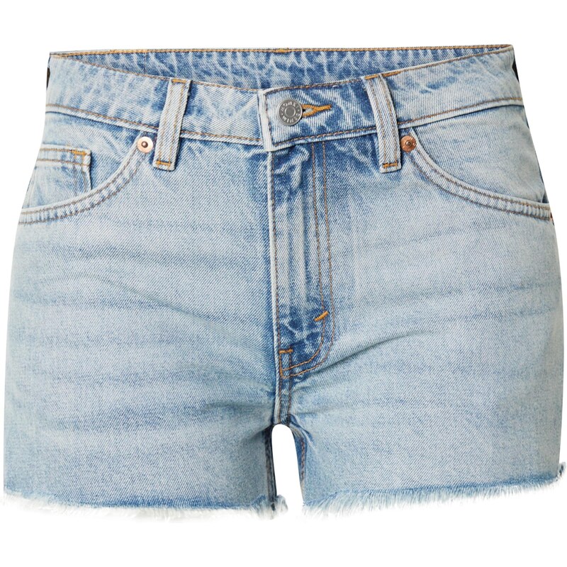 Monki Džínsy modrá 54377855