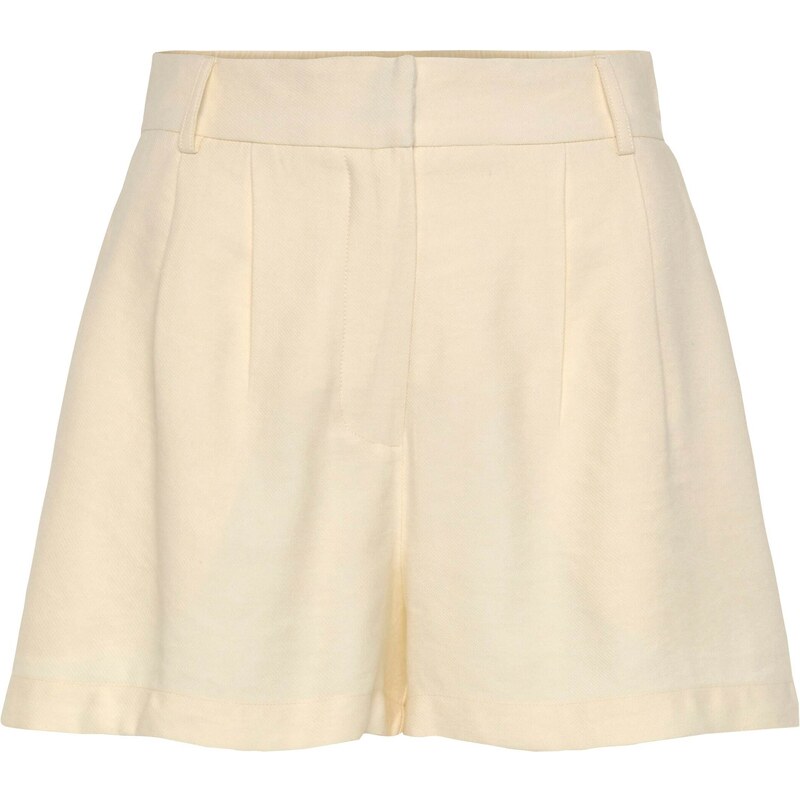 LASCANA Plisované nohavice krémová 54369008