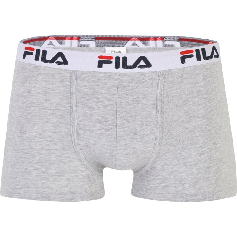 FILA Boxerky námornícka modrá / svetlosivá / červená / biela 54379285