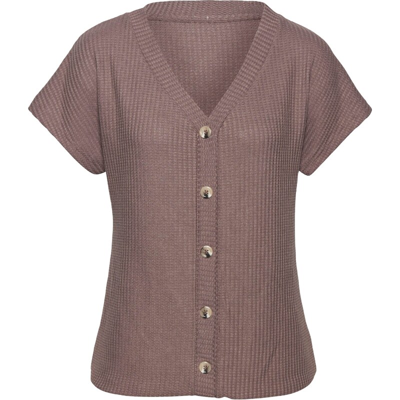 LASCANA Kardigán tmavošedá 54366392