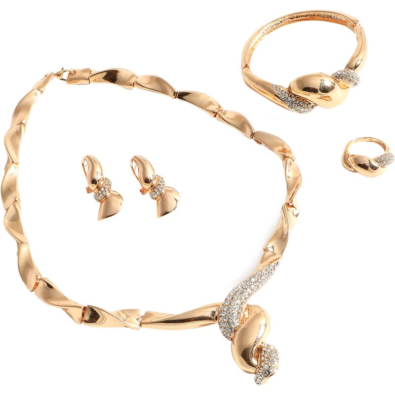 SOHI Sada šperkov Satyam zlatá / strieborná 54353507