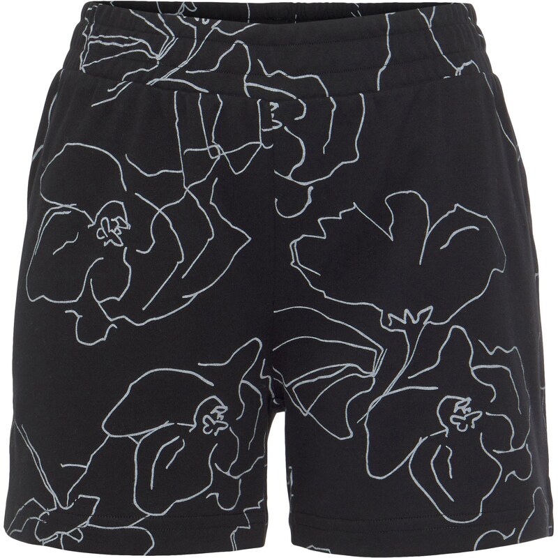 LASCANA Pyžamové nohavice sivá / čierna 54363576