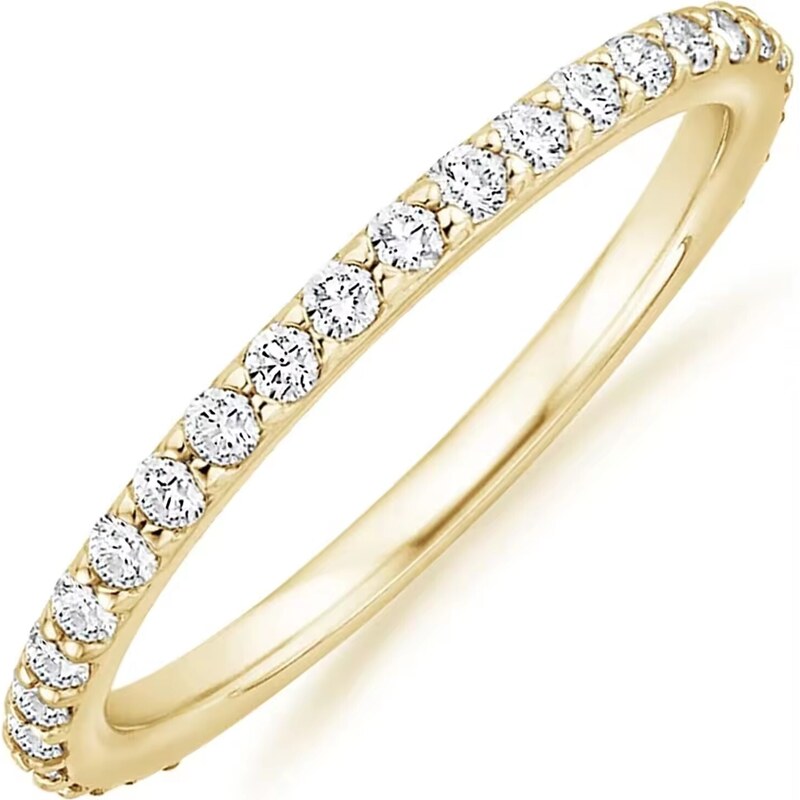 MAJYA Strieborný prsteň DONATELLA pozlátený 10997/7 64581978