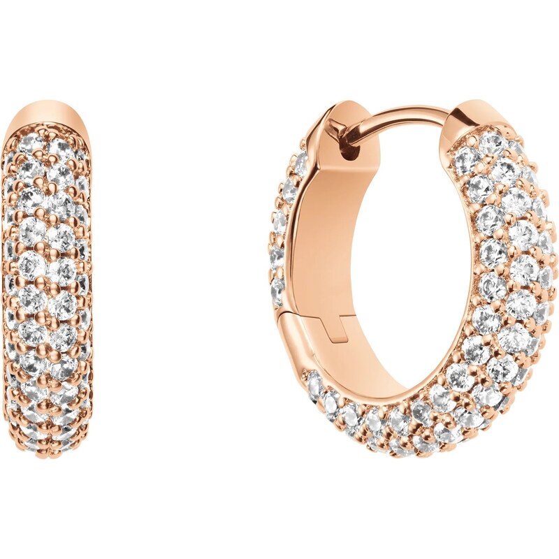 Daniel Wellington Trblietavé bronzové kruhy Pavé DW00400627 66589607