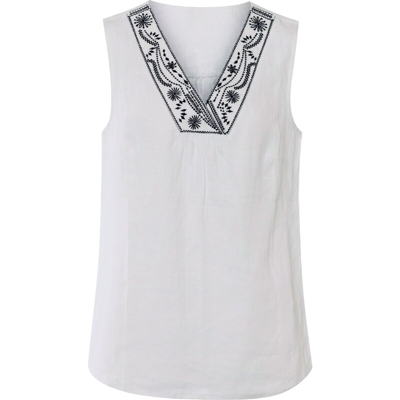 heine Top tmavomodrá / biela 54373244