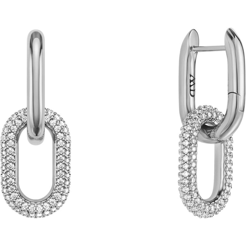 Daniel Wellington Elegantné náušnice 2v1 Crystal Link DW00400612 66587305