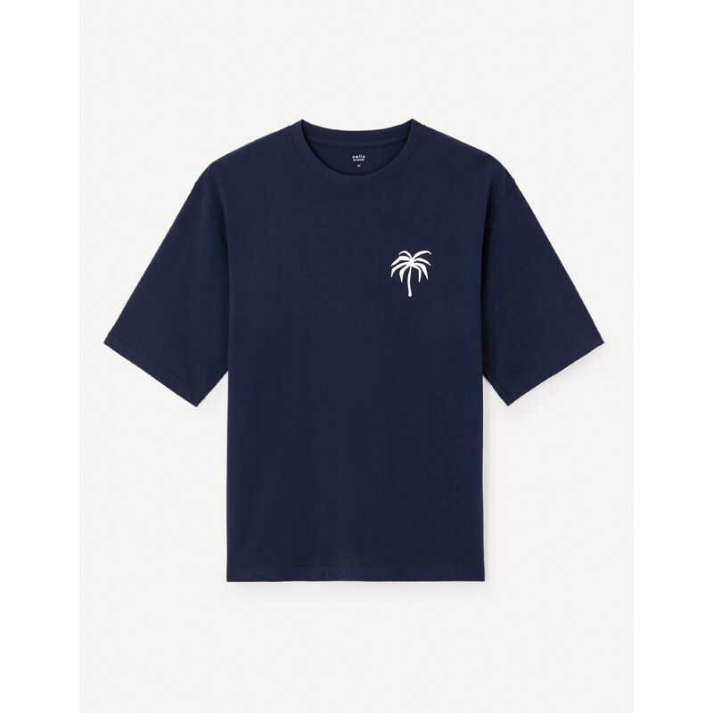 Celio Cotton T-shirt Jesunny - Mens 54348384