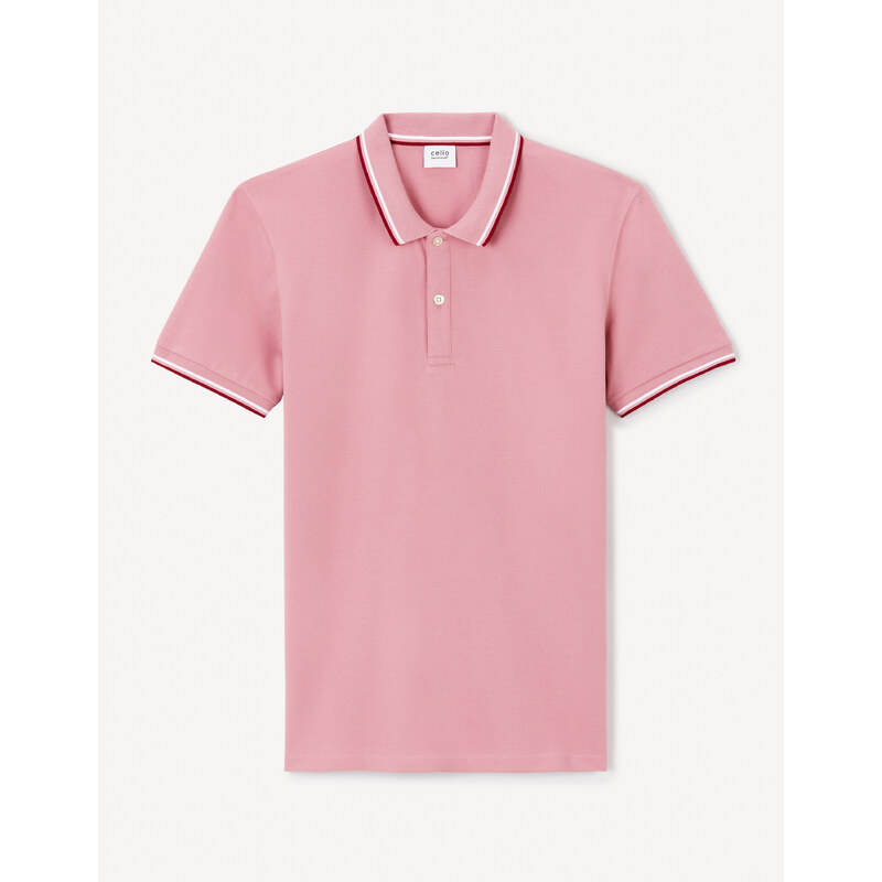 Celio Polo Shirt pique Decolrayeb - Mens 54348395