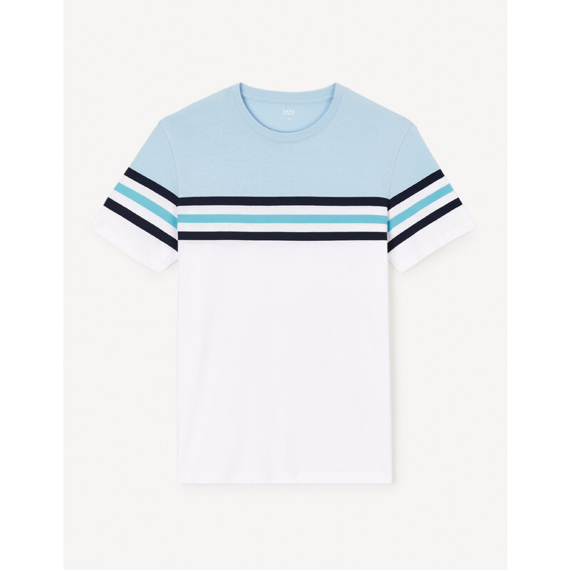 Celio Cotton T-shirt Jebleca - Mens 54348403