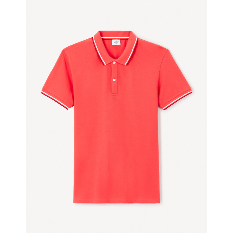Celio Polo Shirt pique Decolrayeb - Mens 54348398