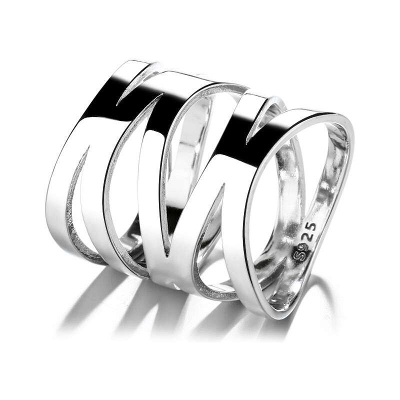 MAJYA Strieborný prsteň EXTRAVAGANISM 11071/6 64581983