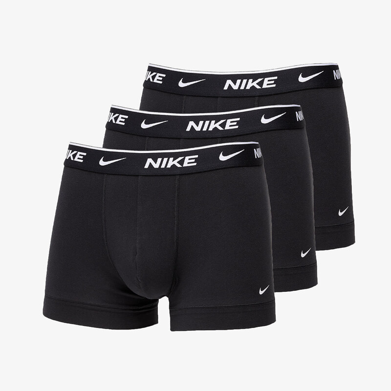 Boxerky Nike Dri-FIT Trunk 3-Pack C/O Black S 47100737