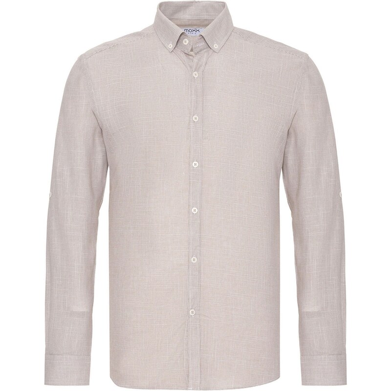 Moxx Paris Košeľa béžová / sivá 54338374