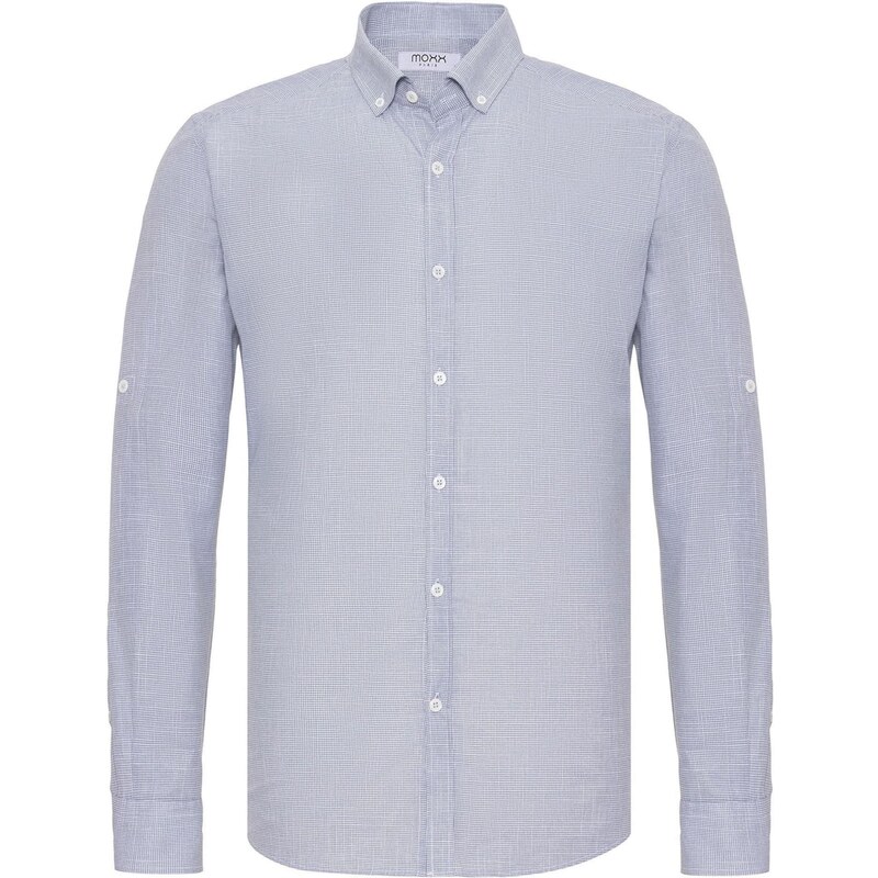 Moxx Paris Košeľa sivá / biela 54338499