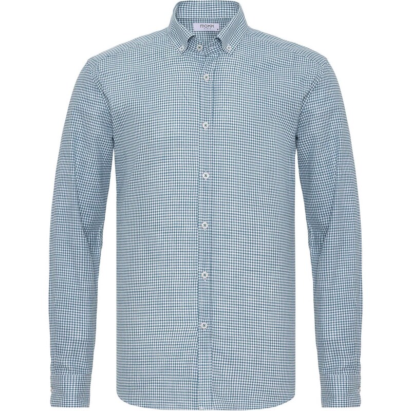 Moxx Paris Košeľa zelená / biela 54339220