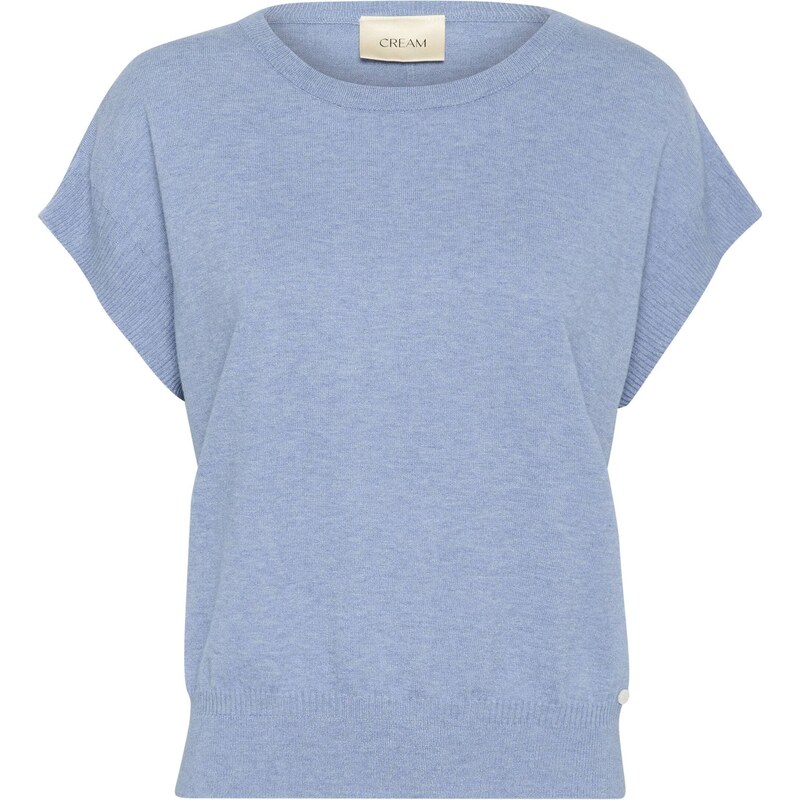 Cream Sveter Dela modrá melírovaná 54359849