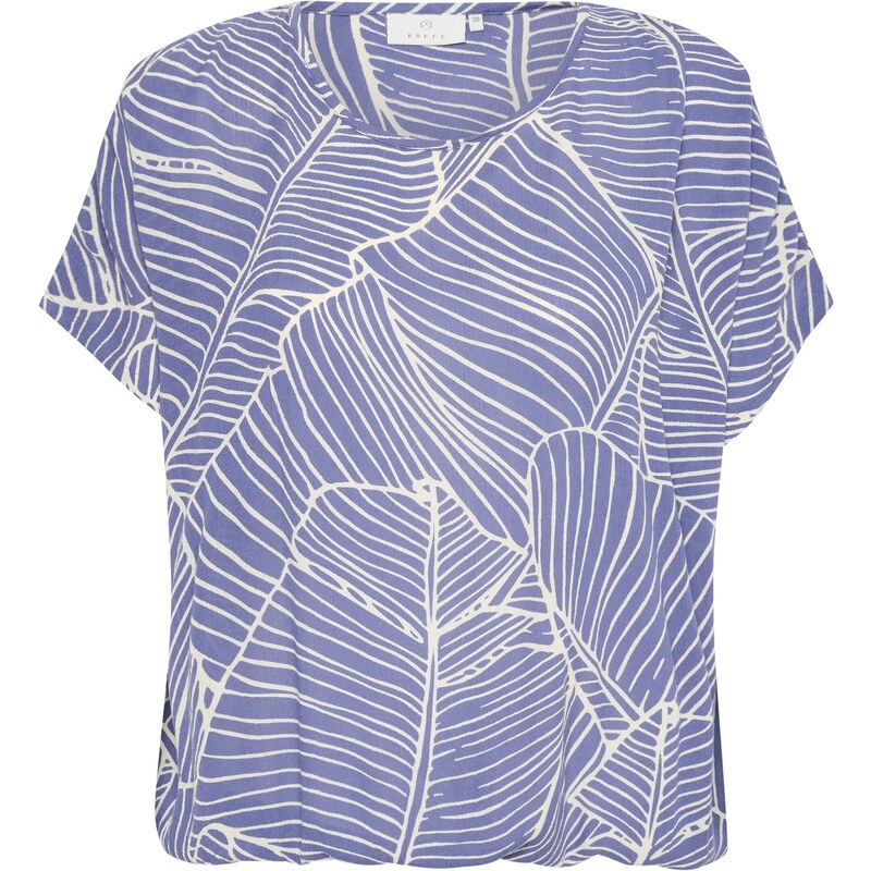 Kaffe Blúzka Amber indigo / biela 54359828