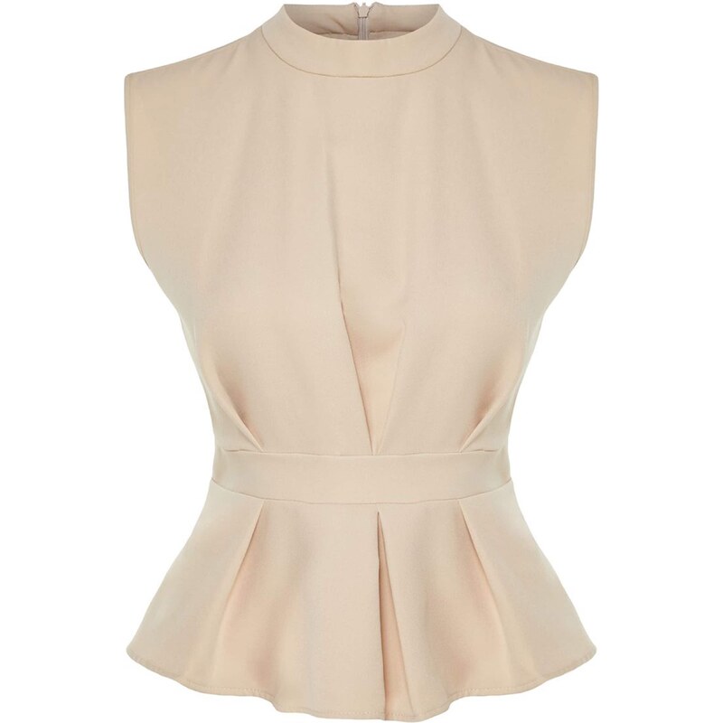 Trendyol Blúzka krémová 67801190