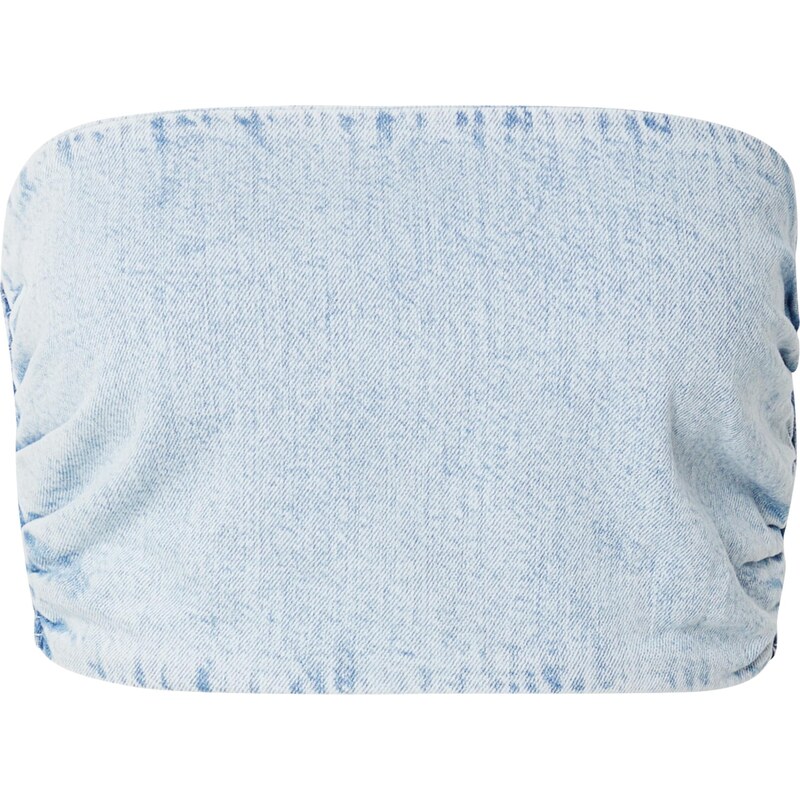 Gina Tricot Top modrá denim 54379897