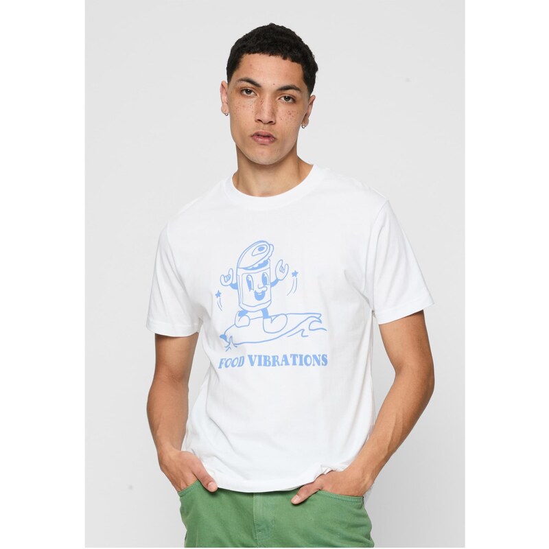 Mister Tee Food Vibes Tee White 50603711