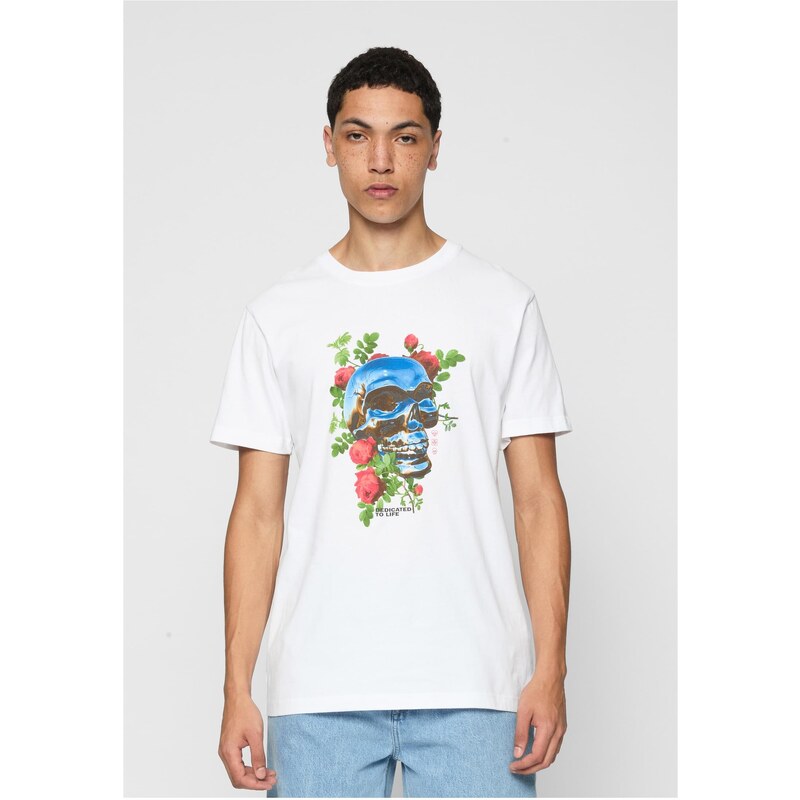 Mister Tee Chrome T-shirt Skull white 50668325