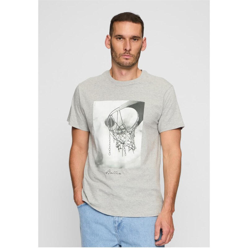Mister Tee Ballin 2.0 Tee heather gray 50659506