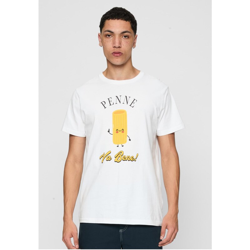 Mister Tee Penne je dobrá biela tričko. 50678385