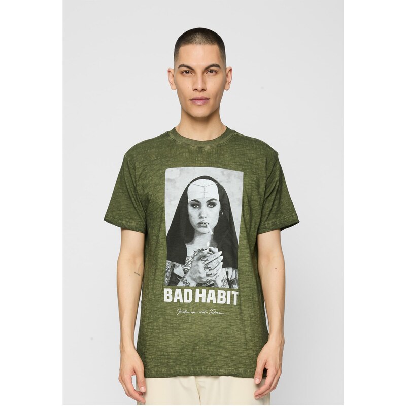 Mister Tee Bad Habit Tee Olive 50677054