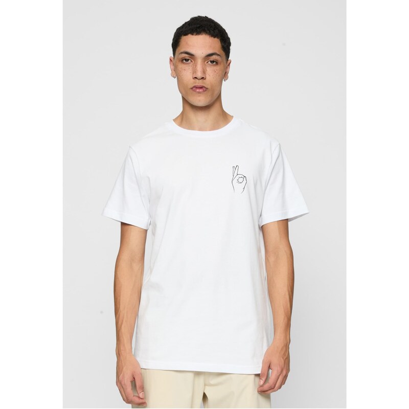 Mister Tee White Easy Sign T-Shirt 50669857