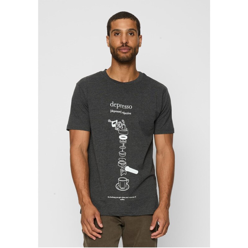 Mister Tee Depresso Tee Charcoal 50678154