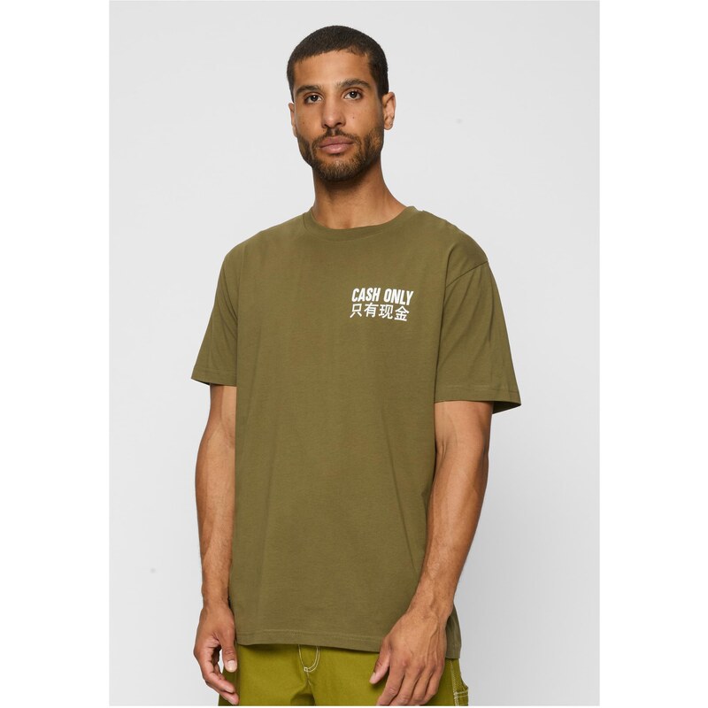 Mister Tee Mens T-shirt Cash Only - olive 51264658