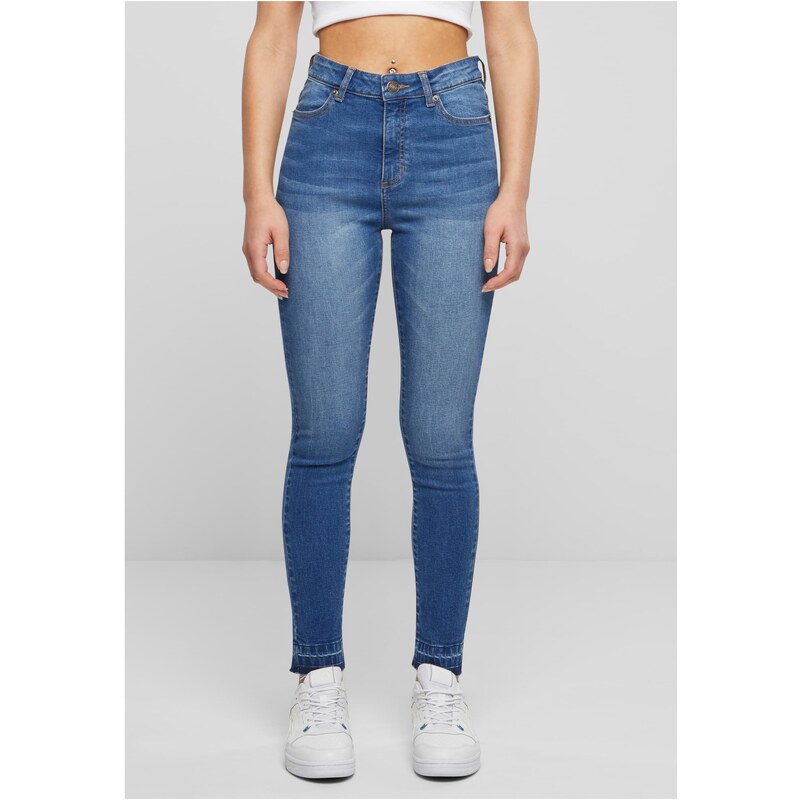 Urban Classics Womens Skinny Fit Jeans Blue 54144880