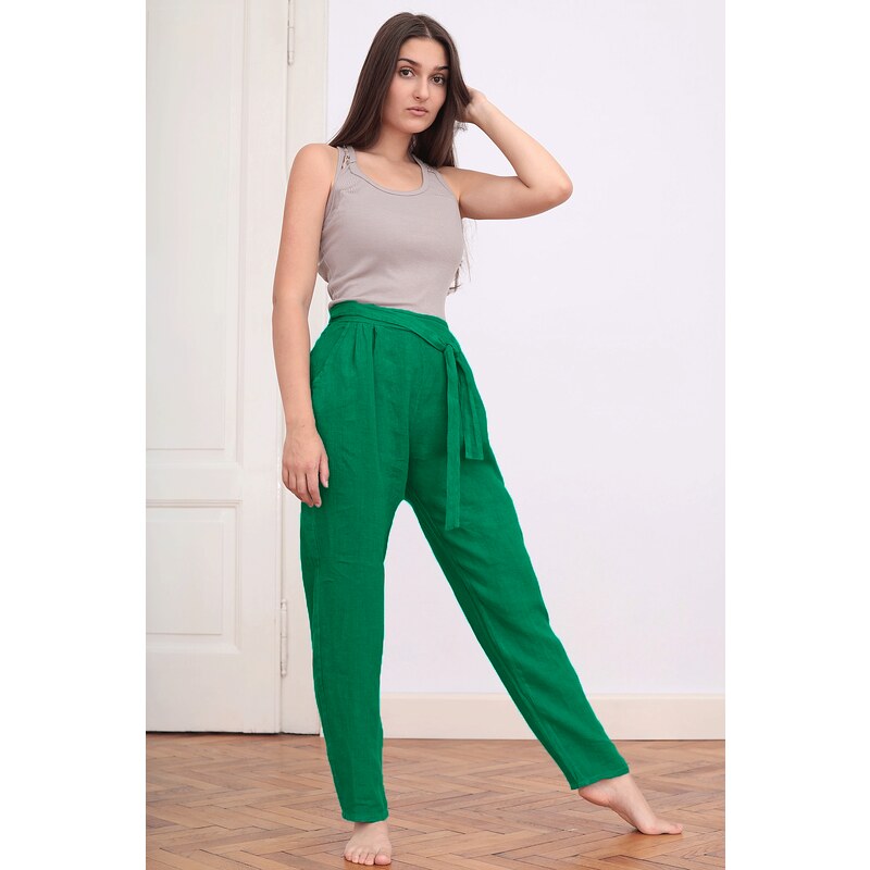 Glara Letné lanové nohavice 54147011