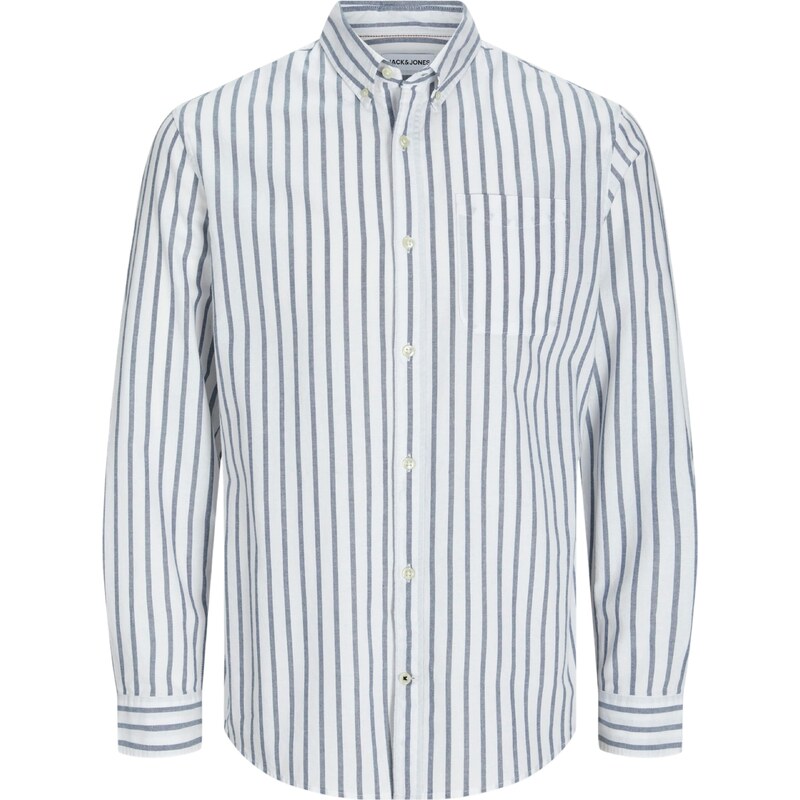 JACK & JONES Košeľa JJEOxford tmavomodrá / biela 54349119