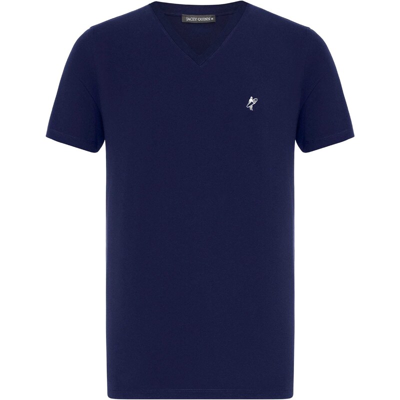 Jacey Quinn Tričko námornícka modrá / biela 54380924