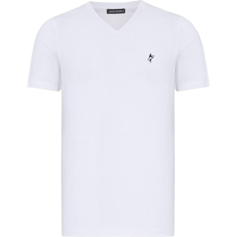 Jacey Quinn Tričko tmavomodrá / biela 54381078