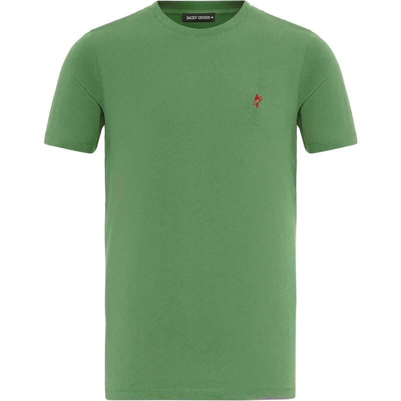 Jacey Quinn Tričko olivová / červená 54381064
