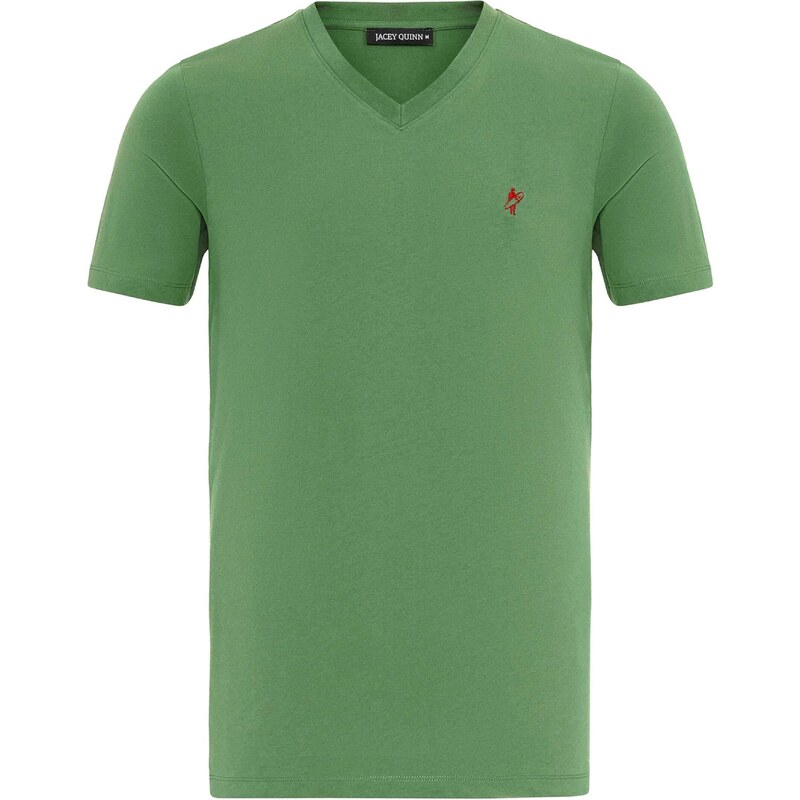 Jacey Quinn Tričko zelená / červená 54381131