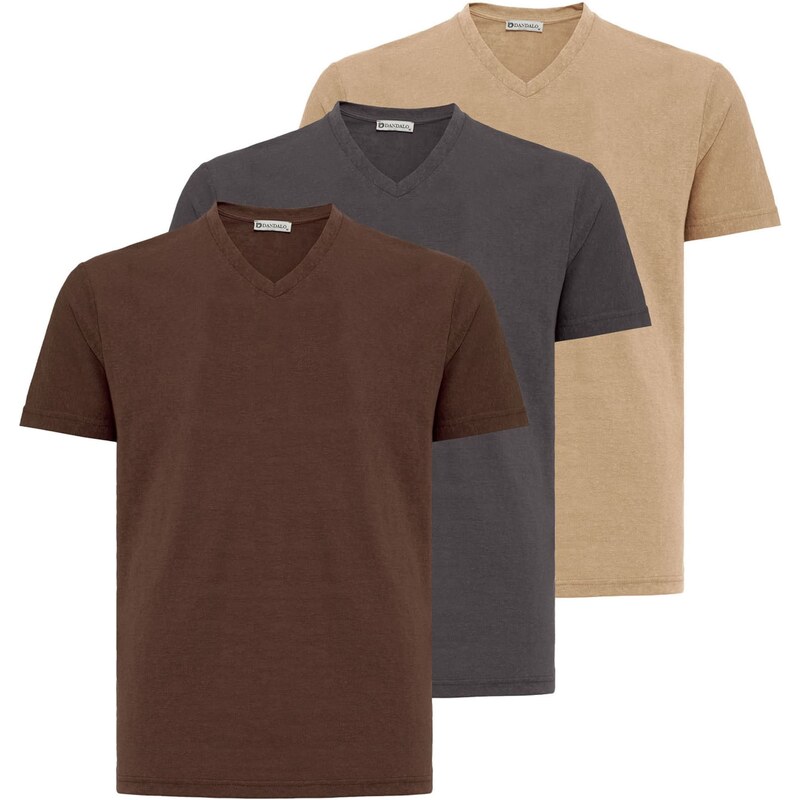 Dandalo Tričko béžová / modrá / hnedá 54381179