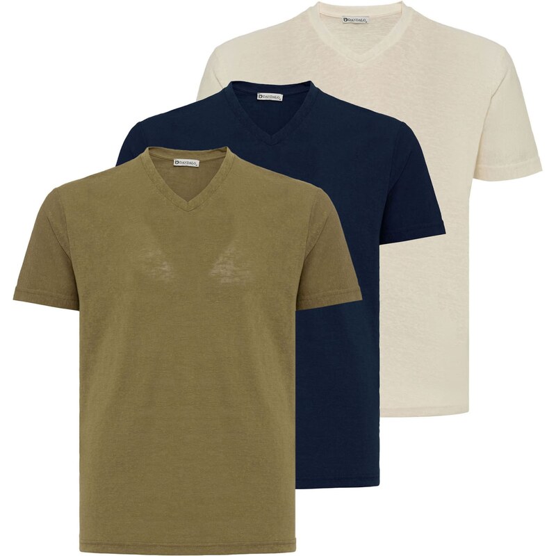 Dandalo Tričko béžová / zelená / čierna 54381352