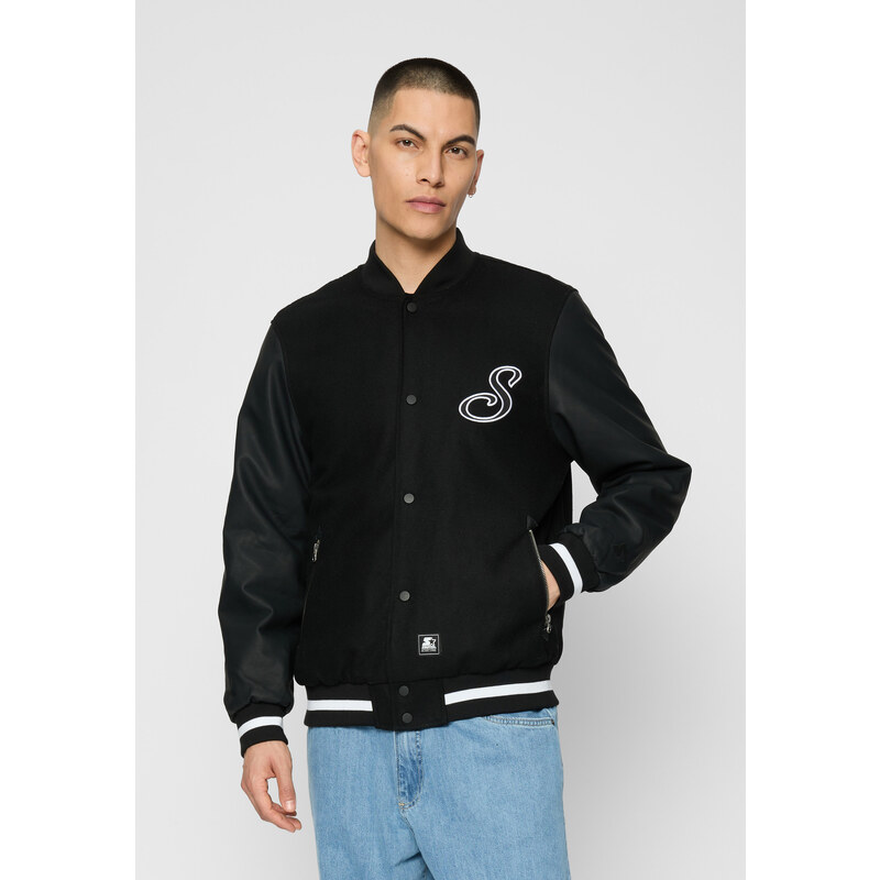 Starter Black Label Starter Script College Jacket Black 50646242