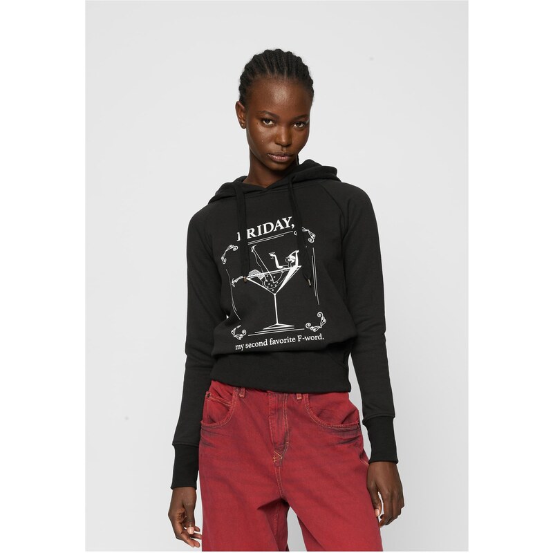 Mister Tee Womens F-Word Hoody Black 50602886