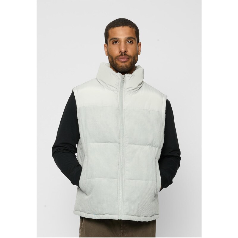 Urban Classics Corded vest made of light asphalt 50640524